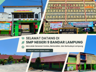 SMP Negeri 9 Bandar Lampung Buka Penerimaan Siswa Baru T.P 2026/2027
