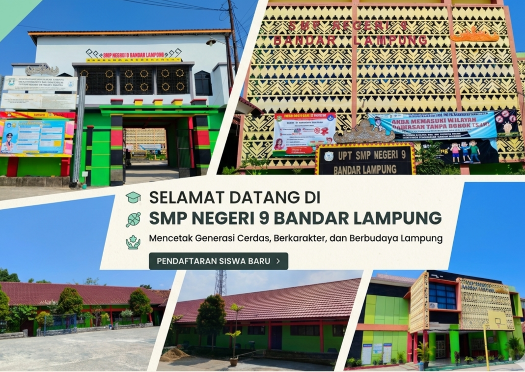 SMP Negeri 9 Bandar Lampung Buka Penerimaan Siswa Baru T.P 2026/2027